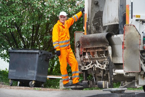 Eco-friendly waste disposal methods in action