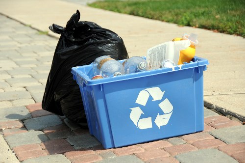 Organized electronic waste disposal during office clearance