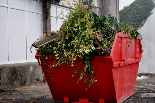 Recycling construction materials at a Docklands site